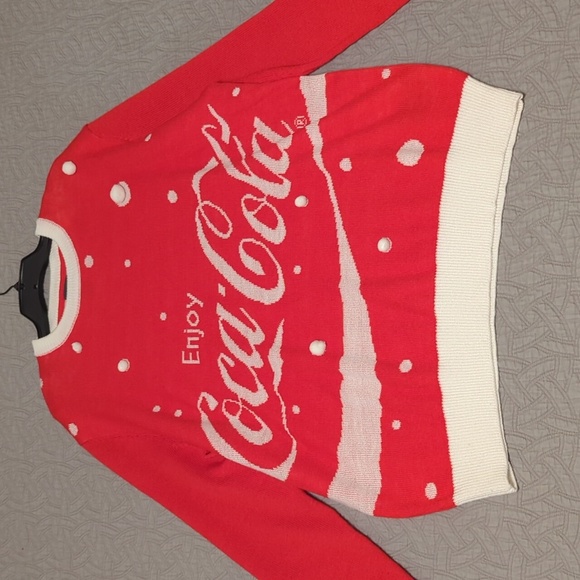 Coca-Cola Red Holiday Sweater - Picture 4 of 8